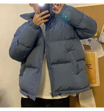 LAPPSTER Men Harajuku Colorful Bubble Coat Winter Jacket 2023 Mens Streetwear Hip Hop Parka Korean Black Clothes Puffer Jackets