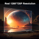 Transpeed Projector 4K Android 11 HY300 Dual Wifi6 200ANSI Allwinner H713 BT5.0 1080P 1280*720P Cinema Outdoor portable Projetor