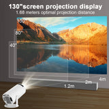 Transpeed Projector 4K Android 11 HY300 Dual Wifi6 200ANSI Allwinner H713 BT5.0 1080P 1280*720P Cinema Outdoor portable Projetor