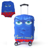 TRIPNUO Thicker Blue City Luggage Cover Travel Suitcase Protective Cover for Trunk Case Apply to 19''-32'' Suitcase Cover