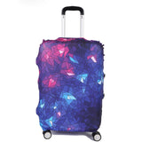 TRIPNUO Thicker Blue City Luggage Cover Travel Suitcase Protective Cover for Trunk Case Apply to 19''-32'' Suitcase Cover