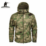 Mege Brand Clothing Autumn Men&#39;s Military Camouflage Fleece Jacket Army Tactical Clothing  Multicam Male Camouflage Windbreakers