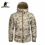 Mege Brand Clothing Autumn Men&#39;s Military Camouflage Fleece Jacket Army Tactical Clothing  Multicam Male Camouflage Windbreakers