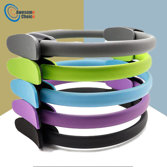 Quality Yoga Pilates Ring Magic Wrap Slimming Body Building Training Heavy Duty PP+NBR Material Yoga Circle 5 colors