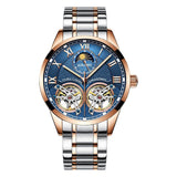 AILANG Original design watch men's double flywheel automatic mechanical watch fashion casual business men's clock Original