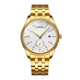 CHENXI Gold Wrist Watch Men Watches Lady Top Brand Luxury Quartz Wristwatch For Lover's Fashion Dress Clock Relogio Masculino