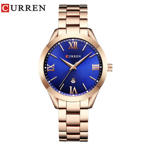 CURREN Gold Watch Women Watches Ladies 9007 Steel Women's Bracelet Watches Female Clock Relogio Feminino Montre Femme