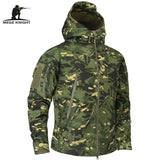 Mege Brand Clothing Autumn Men&#39;s Military Camouflage Fleece Jacket Army Tactical Clothing  Multicam Male Camouflage Windbreakers