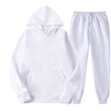 BOLUBAO Spring New Men Casual Sets Brand Men Solid Hoodie + Pants Two-Pieces Casual Tracksuit Sportswear Hoodies Set Suit Male