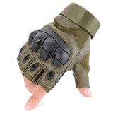 Full Finger Tactical Army Gloves Military Paintball Shooting Airsoft PU Leather Touch Screen Rubber Protective Gear Women Men