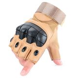 Full Finger Tactical Army Gloves Military Paintball Shooting Airsoft PU Leather Touch Screen Rubber Protective Gear Women Men