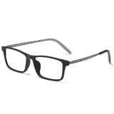 YIMARUILI Pure Titanium Optical Prescription Eyeglasses Frame Men Ultralight Square Myopia Reading Computer Glasses Frame 8822T