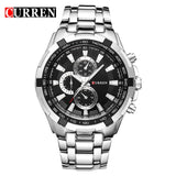 CURREN Men's Waterproof Sports Watch