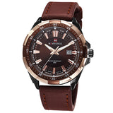 NAVIFORCE Men's Leather Watch