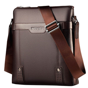 Men's Leather Crossbody Messenger Bags