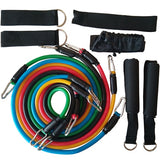 YOUGLE 11 piece set Fitness Resistance Bands